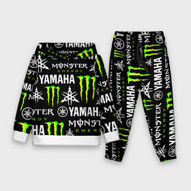 Детский костюм 3D (с толстовкой) с принтом YAMAHA X MONSTER   SPORT ,  |  | monster energy | motorcycle | yamaha | yzf r6 | байк | байкер | зеленый | монстер | мотоспорт | мототехника | мотоцикл | мотоциклист | скутер | энергетик. | ямаха