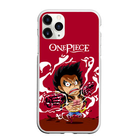 Чехол для iPhone 11 Pro матовый с принтом One Piece. Луффи в ярости , Силикон |  | anime | manga | monkey d. luffy | one piece | аниме | большой куш | ван пис | вон пис | капитан | король пиратов | луси | луфи | луффи | луффи но уми | луффи таро | манга | манки д. луффи | мугивара | пират | пятый император