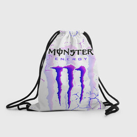 Рюкзак-мешок 3D с принтом MONSTER ENERGY / МОНСТЕР , 100% полиэстер | плотность ткани — 200 г/м2, размер — 35 х 45 см; лямки — толстые шнурки, застежка на шнуровке, без карманов и подкладки | monster energy | motorcycle | racing. | sport | sportcar | авто | байк | байкер | гонки | зеленый | монстер | мотоспорт | мототехника | мотоцикл | мотоциклист | скутер | спорткар | энергетик