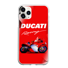 Чехол для iPhone 11 Pro Max матовый с принтом DUCATI / ДУКАТИ / RACING , Силикон |  | ducati | motorcycle | motosport | racing | speed | sport | байк. | гонки | двигатель | дукати | мото | мотокросс | мотоспорт | мототриал | мотоцикл | скорость | спорт