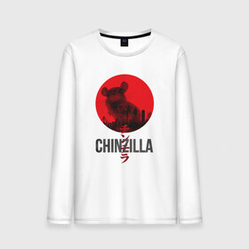 Мужской лонгслив хлопок с принтом Chinzilla black , 100% хлопок |  | Тематика изображения на принте: chinzilla | zhinzhilla | чинзилла | шинзилла | шиншилла