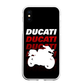 Чехол для iPhone XS Max матовый с принтом DUCATI / ДУКАТИ / SPORT , Силикон | Область печати: задняя сторона чехла, без боковых панелей | ducati | motorcycle | motosport | racing | speed | sport | байк. | гонки | двигатель | дукати | мото | мотокросс | мотоспорт | мототриал | мотоцикл | скорость | спорт