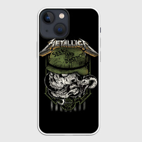 Чехол для iPhone 13 mini с принтом Сик энд Дестрой ,  |  | alternative | metalica | metall | metallica | music | rock | альтернатива | металика | металл | металлика | музыка | рок