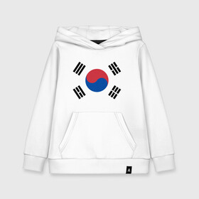 Детская толстовка хлопок с принтом Корея | Корейский флаг , 100% хлопок | Круглый горловой вырез, эластичные манжеты, пояс, капюшен | буква | герб | знак | иероглифы | корейский | корейский флаг | корея | символ | символы | флаг | флаг кореи | эмблема | эмблемма