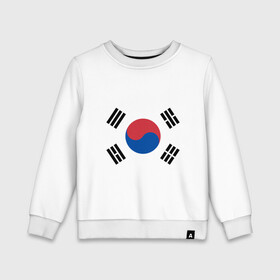 Детский свитшот хлопок с принтом Корея | Корейский флаг , 100% хлопок | круглый вырез горловины, эластичные манжеты, пояс и воротник | буква | герб | знак | иероглифы | корейский | корейский флаг | корея | символ | символы | флаг | флаг кореи | эмблема | эмблемма