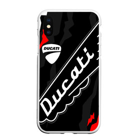 Чехол для iPhone XS Max матовый с принтом DUCATI / ДУКАТИ / SPORT , Силикон | Область печати: задняя сторона чехла, без боковых панелей | ducati | motorcycle | motosport | racing | speed | sport | байк. | гонки | двигатель | дукати | мото | мотокросс | мотоспорт | мототриал | мотоцикл | скорость | спорт