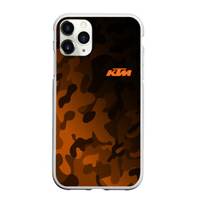 Чехол для iPhone 11 Pro матовый с принтом KTM | КТМ CAMO RACING , Силикон |  | enduro | ktm | moto | moto sport | motocycle | orange | sportmotorcycle | ктм | мото | мото спорт | мотоспорт | оранжевый | спорт мото