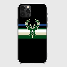 Чехол для iPhone 12 Pro Max с принтом Milwaukee Bucks форма. Statement Edition , Силикон |  | basketball | edition | milwaukee bucks | sport | statement | бакс | баскетбол | милуоки | спорт | форма