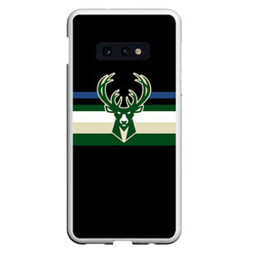 Чехол для Samsung S10E с принтом Milwaukee Bucks форма. Statement Edition , Силикон | Область печати: задняя сторона чехла, без боковых панелей | basketball | edition | milwaukee bucks | sport | statement | бакс | баскетбол | милуоки | спорт | форма