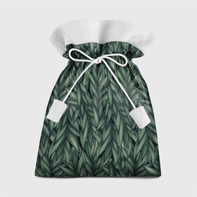 Подарочный 3D мешок с принтом Листья , 100% полиэстер | Размер: 29*39 см | зелень | лес | листва | листья | природа