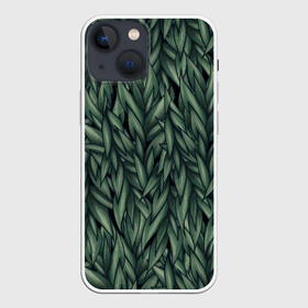 Чехол для iPhone 13 mini с принтом Листья ,  |  | зелень | лес | листва | листья | природа