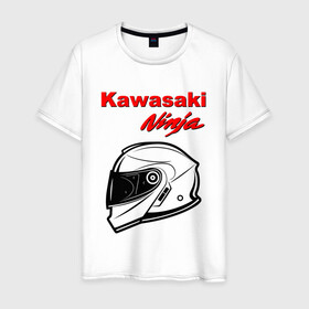 Мужская футболка хлопок с принтом KAWASAKI NINJA / КАВАСАКИ , 100% хлопок | прямой крой, круглый вырез горловины, длина до линии бедер, слегка спущенное плечо. | kawasaki | motorcycle | motosport | ninja | racing | speed | sport | байк | гонки | двигатель | кавасаки | мото | мотокросс | мотоспорт | мототриал | мотоцикл | нинзя. | скорость | спорт