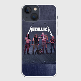 Чехол для iPhone 13 mini с принтом METALLICA | ГРУППА МЕТАЛЛИКА (Z) ,  |  | kurt kobein | metallica | rock | курт кобейн | металика | металлика | рок | супер звезда