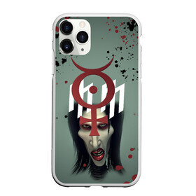 Чехол для iPhone 11 Pro матовый с принтом Marilyn Manson | Мерилин Мэнсон (Z) , Силикон |  | hugh warner | marilyn manson | rock | глэм рок | гот | индастриал метал | индастриал рок | музыка | мэрилин мэнсон | рок | фрик | хард рок | шок рок