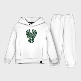 Детский костюм хлопок Oversize с принтом Bucks ,  |  | basketball | bucks | giannis | milwaukee | mvp | nba | ntetokounmpo | sport | streetball | адетокумбо | бакс | баскетбол | игра | милуоки | мяч | нба | олень | спорт | стритбол | тренер | чемпион | янис