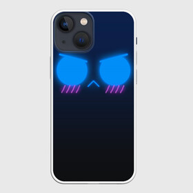 Чехол для iPhone 13 mini с принтом BAKA DESU | BRAWL STARS ,  |  | бравл старс | игры | лето | подросткам | синий | черный
