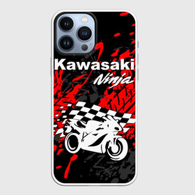 Чехол для iPhone 13 Pro Max с принтом KAWASAKI NINJA   КАВАСАКИ ,  |  | Тематика изображения на принте: kawasaki | motorcycle | motosport | ninja | racing | speed | sport | байк | гонки | двигатель | кавасаки | мото | мотокросс | мотоспорт | мототриал | мотоцикл | нинзя. | скорость | спорт