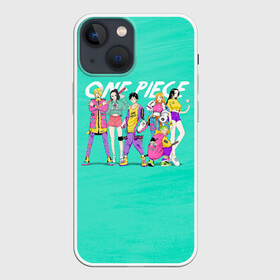 Чехол для iPhone 13 mini с принтом Пираты One Piece на стиле ,  |  | anime | manga | monkey d. luffy | one piece | аниме | большой куш | ван пис | вон пис | гол д. роджер | кайдо | король пиратов | луфи | луффи | манга | манки д. луффи | нами | нико робин | пират | портгас д. эйс | ророноа зоро