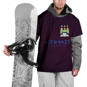 Накидка на куртку 3D с принтом Мансити , 100% полиэстер |  | Тематика изображения на принте: manchester city | англия | апл | горожане | мансити | манчестер | манчестер сити | мс | сетка | сити | футбол