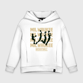 Детское худи Oversize хлопок с принтом Milwaukee Basketball , френч-терри — 70% хлопок, 30% полиэстер. Мягкий теплый начес внутри —100% хлопок | боковые карманы, эластичные манжеты и нижняя кромка, капюшон на магнитной кнопке | antetokounmpo | basketball | bucks | giannis | milwaukee | mvp | nba | sport | streetball | адетокумбо | бакс | баскетбол | игра | милуоки | мяч | нба | олень | спорт | стритбол | тренер | чемпион | янис