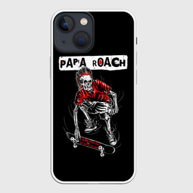Чехол для iPhone 13 mini с принтом Skater boy ,  |  | alternative | metall | music | papa roach | rock | альтернатива | металл | музыка | папа роач | папа роуч | папа таракан | рок