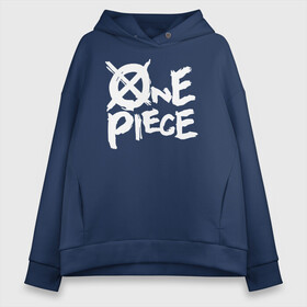 Женское худи Oversize хлопок с принтом Лого One Piece. Большой куш , френч-терри — 70% хлопок, 30% полиэстер. Мягкий теплый начес внутри —100% хлопок | боковые карманы, эластичные манжеты и нижняя кромка, капюшон на магнитной кнопке | anime | manga | one piece | аниме | белое | большой куш | буква о | ван пис | вон пис | король пиратов | лого | логотип | луфи | луффи | манга | манки д. луффи | мугивара | перечеркнутая | пират | пираты сердца