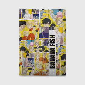 Обложка для автодокументов с принтом Banana Fish , натуральная кожа |  размер 19,9*13 см; внутри 4 больших “конверта” для документов и один маленький отдел — туда идеально встанут права | anime | banana fish | аниме | банана фиш | банановая рыба | комиксы | манга | приключения | эйдзи окумура | эш линкс