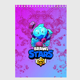 Скетчбук с принтом BRAWL STARS SQUEAK: СКВИК. , 100% бумага
 | 48 листов, плотность листов — 100 г/м2, плотность картонной обложки — 250 г/м2. Листы скреплены сверху удобной пружинной спиралью | brawl stars | leon | sally leon | shark | werewolf leon | акула | бравл старс | оборотень | сквик squeak