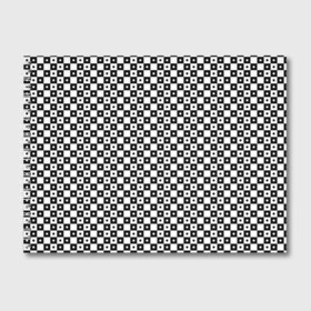Альбом для рисования с принтом ШАХМАТНАЯ КЛЕТКА В ГОРОШЕК , 100% бумага
 | матовая бумага, плотность 200 мг. | abstraction | geometry | hexagon | neon | paints | stripes | texture | triangle | абстракция | брызги | геометрия | горошек | клетки | краски | круги | кубы | неон | соты | текстура | шахматная доска