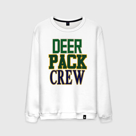 Мужской свитшот хлопок с принтом Deer Pack Crew , 100% хлопок |  | Тематика изображения на принте: antetokounmpo | basketball | bucks | giannis | milwaukee | mvp | nba | sport | streetball | адетокумбо | бакс | баскетбол | игра | милуоки | мяч | нба | олень | спорт | стритбол | тренер | чемпион | янис