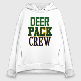 Женское худи Oversize хлопок с принтом Deer Pack Crew , френч-терри — 70% хлопок, 30% полиэстер. Мягкий теплый начес внутри —100% хлопок | боковые карманы, эластичные манжеты и нижняя кромка, капюшон на магнитной кнопке | Тематика изображения на принте: antetokounmpo | basketball | bucks | giannis | milwaukee | mvp | nba | sport | streetball | адетокумбо | бакс | баскетбол | игра | милуоки | мяч | нба | олень | спорт | стритбол | тренер | чемпион | янис