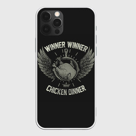 Чехол для iPhone 12 Pro Max с принтом Победа к обеду , Силикон |  | battle royale | game | games | playerunknowns battlegrounds | pubg | батл роял | баттлграунд анноун | игра | игры | паб джи | пабжи