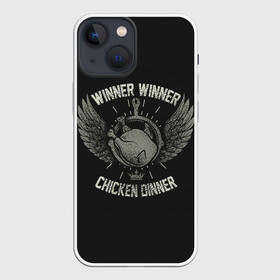 Чехол для iPhone 13 mini с принтом Победа к обеду ,  |  | battle royale | game | games | playerunknowns battlegrounds | pubg | батл роял | баттлграунд анноун | игра | игры | паб джи | пабжи
