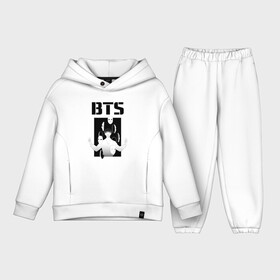 Детский костюм хлопок Oversize с принтом BTS | БТС (Z) ,  |  | bangtan boys | bangtan sonyeondan | beyond the scene | bt21 | bts | bulletproof boy scouts | love yourself | rm | бойбенд | бтс | ви | джей хоуп | джонгук | пантхан сонёндан | сюга | фандань шаоняньтуань | чимин | чин