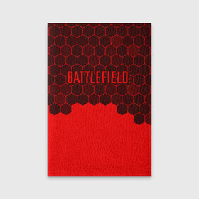 Обложка для паспорта матовая кожа с принтом Battlefield 2042 - Hexagon , натуральная матовая кожа | размер 19,3 х 13,7 см; прозрачные пластиковые крепления | Тематика изображения на принте: 2042 | battle | battlefield | fps | game | games | logo | portal | royale | shooter | батлфилд | битва | игра | игры | королевская | лого | портал | соты | шутер
