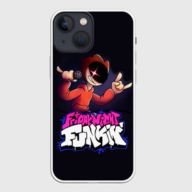 Чехол для iPhone 13 mini с принтом Friday Night Funkin  Пико ,  |  | fnf | friday night funkin | pico | игра | пико | фридей найт фанкин