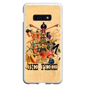 Чехол для Samsung S10E с принтом One Piece пираты Соломенной Шляпы , Силикон | Область печати: задняя сторона чехла, без боковых панелей | Тематика изображения на принте: anime | manga | monkey d. luffy | one piece | аниме | большой куш | ван пис | вон пис | гол д. роджер | кайдо | король пиратов | луфи | луффи | манга | манки д. луффи | нами | нико робин | пират | портгас д. эйс | ророноа зоро