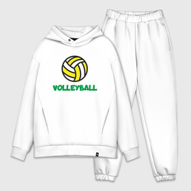 Мужской костюм хлопок OVERSIZE с принтом Game Volleyball ,  |  | ball | beach | game | sport | volley | volleyball | волейбол | волейболист | волейболистка | гол | игра | игрок | мяч | площадка | пляж | пляжный | победа | сетка | спорт | тренер | чемпион