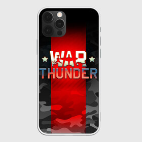 Чехол для iPhone 12 Pro с принтом WAR THUNDER / ВАР ТАНДЕР  , силикон | область печати: задняя сторона чехла, без боковых панелей | game | war thunder | warthunder | world of tanks | wot | вар тандер | война | вот | игры | корабли | мир танков. | онлайн игра | самолеты | танки