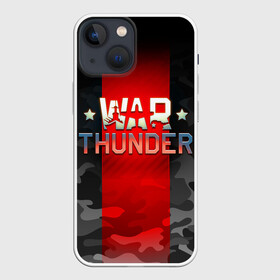 Чехол для iPhone 13 mini с принтом WAR THUNDER   ВАР ТАНДЕР ,  |  | game | war thunder | warthunder | world of tanks | wot | вар тандер | война | вот | игры | корабли | мир танков. | онлайн игра | самолеты | танки