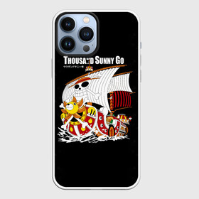 Чехол для iPhone 13 Pro Max с принтом Таузенд Санни новый корабль Пиратов Соломенной Шляпы ,  |  | anime | manga | one piece | аниме | большой куш | ван пис | весёлый роджер | вон пис | король пиратов | логотип | манга | монки д. луффи | мугивары | перекрещённый костями | пират | пиратский флаг