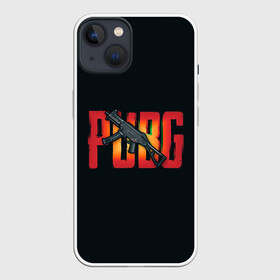 Чехол для iPhone 13 с принтом Pubg Ump ,  |  | battle royale | game | games | playerunknowns battlegrounds | pubg | батл роял | баттлграунд анноун | игра | игры | паб джи | пабжи