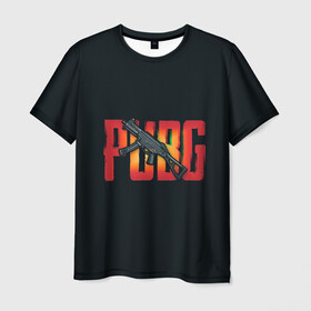 Мужская футболка 3D с принтом Pubg Ump , 100% полиэфир | прямой крой, круглый вырез горловины, длина до линии бедер | battle royale | game | games | playerunknowns battlegrounds | pubg | батл роял | баттлграунд анноун | игра | игры | паб джи | пабжи