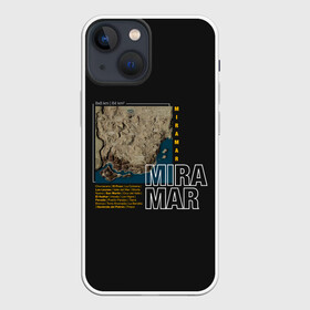 Чехол для iPhone 13 mini с принтом Мирамар ,  |  | battle royale | game | games | playerunknowns battlegrounds | pubg | батл роял | баттлграунд анноун | игра | игры | паб джи | пабжи