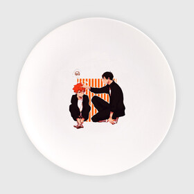 Тарелка с принтом Шоё Хината I Тобио Кагеяма , фарфор | диаметр - 210 мм
диаметр для нанесения принта - 120 мм | kaheyama | аниме | волейбол | кагеяма | спорт. | хината