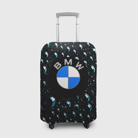 Чехол для чемодана 3D с принтом BMW Collection Storm , 86% полиэфир, 14% спандекс | двустороннее нанесение принта, прорези для ручек и колес | auto | bmw | car | motor | sport | sport car | авто | авто бренды | бмв | вода | дождь | капли | машина | спорт | спорт кар