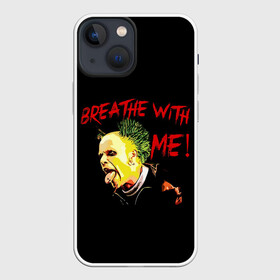 Чехол для iPhone 13 mini с принтом Breathe whith me ,  |  | alternative | dj | electo | music | prodigy | альтернатива | музыка | продиджи | продижи | электроника