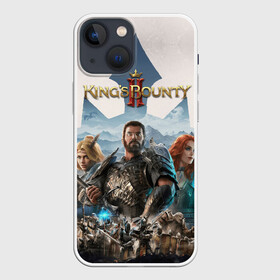 Чехол для iPhone 13 mini с принтом Kings Bounty 2 трио ,  |  | games | kings bounty 2 | knight | magic | pc | playstation | rpg | sword | xbox | игры | иксбокс | королевская награда | магия | меч | пк | плейстешен | рпг | рыцарь