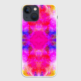 Чехол для iPhone 13 mini с принтом КРАСОЧНАЯ ГАЛАКТИКА ,  |  | абстракция | галактика | краски | милитари | настроение. | позитив | эмоции
