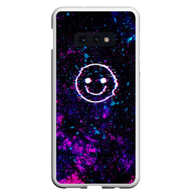 Чехол для Samsung S10E с принтом GLITCH SMILE | ГЛИТЧ СМАЙЛ , Силикон | Область печати: задняя сторона чехла, без боковых панелей | abstraction | art | dark smile | glitch | halloween | pop art | smile | абстракция | арт | брызги | глитч | глич | краска | мода | прикольная | прикольные | смайл | смайлик | текстура | тренд | тренды | улыбка | яркие